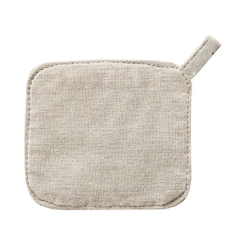 VEHHE NEW ARRIVEL Cotton Linen Solid Color Cup Mat Pad Coaster Tea Coffee Mug Hot Drinks Holder ECO Cloth Cup Mat 12x10cm