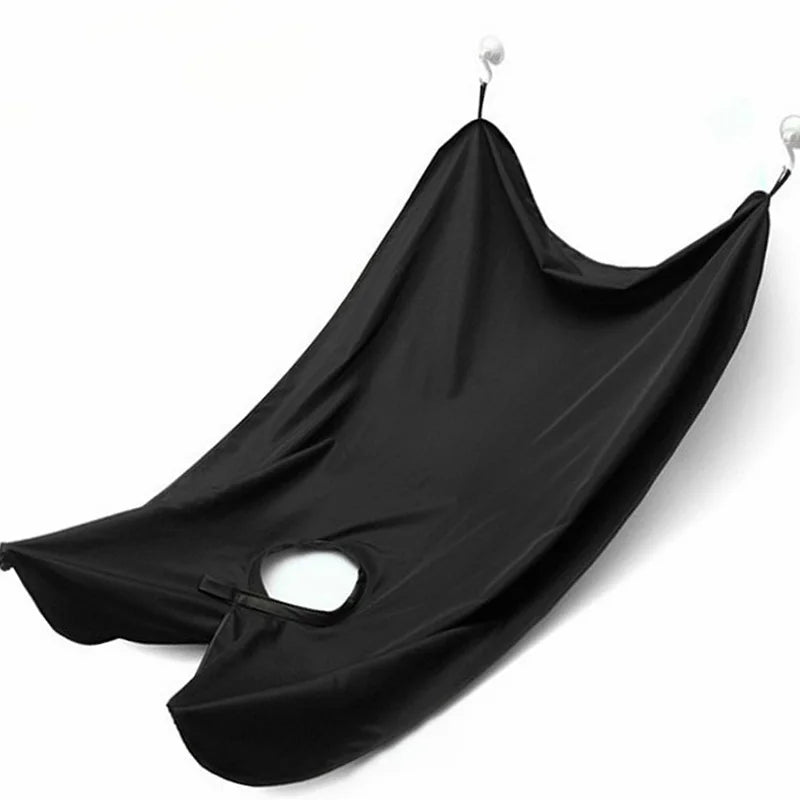 VEHHE Male Beard Apron Razor Holder Hair Shaving Apron for men Care Clean Hair Adult Bibs Waterproof Cloth Bathroom