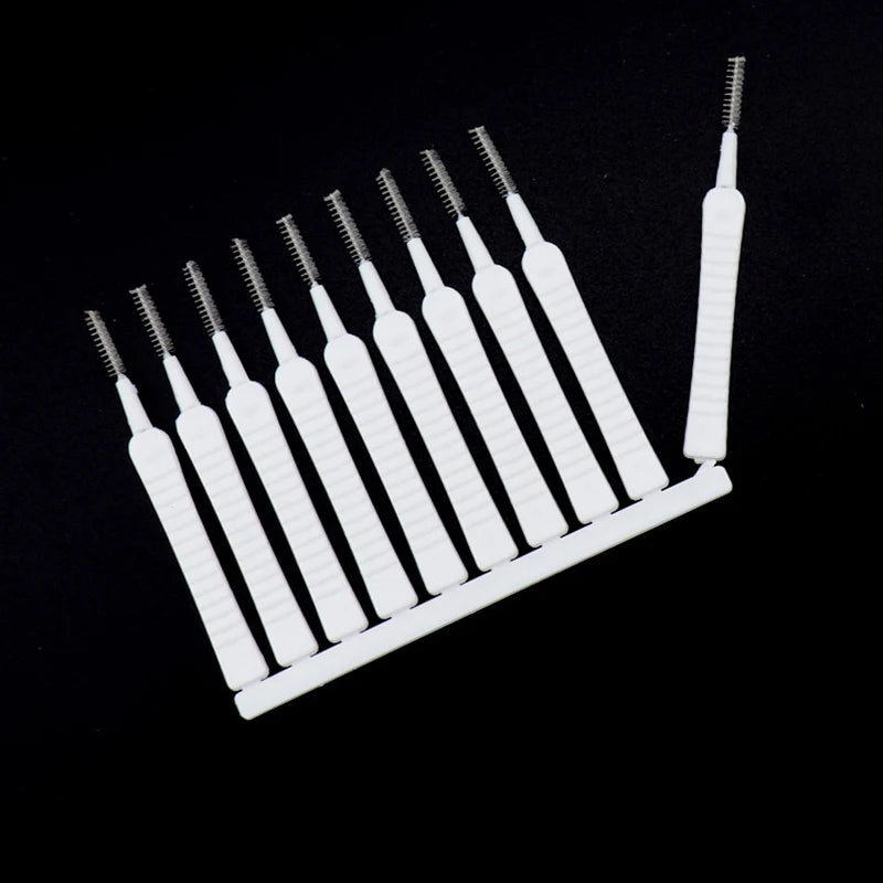 VEHHE 10 Pcs Shower Nozzle Cleaning Brushes Kitchen Faucet Cleaning Mobile Phone Socket Gap Anti-Clogging Cleaning Brush