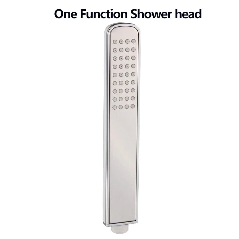 VEHHE Long Stripes Quality ABS Shower Head One/Two Function Shower Nozzle water saving Bath Rain Shower Head high pressure