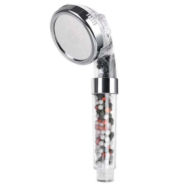 VEHHE New Arrival 3 Functions High Pressure SPA Shower Head Water Saving Showerhead Bathroom Accessory Anion Filter Shower