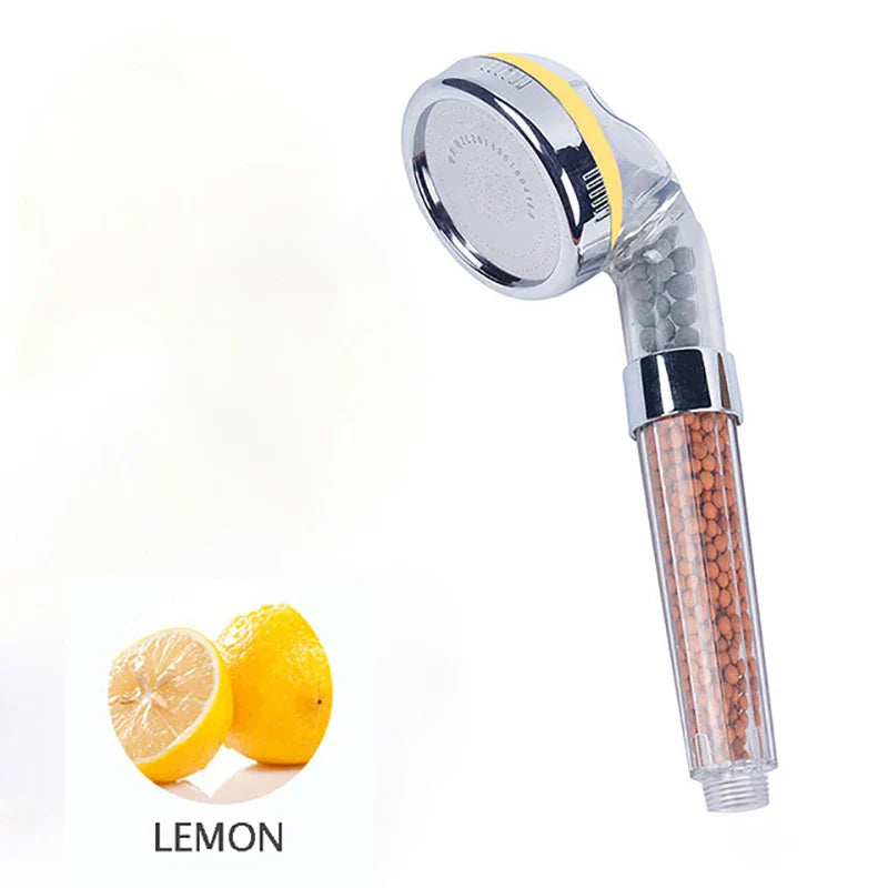 VEHHE Vitamin C Filter Cartridge SPA Anion Shower head Skin Care Lemon/Lavender Scent Skin Care Handheld Perfume Showerhead