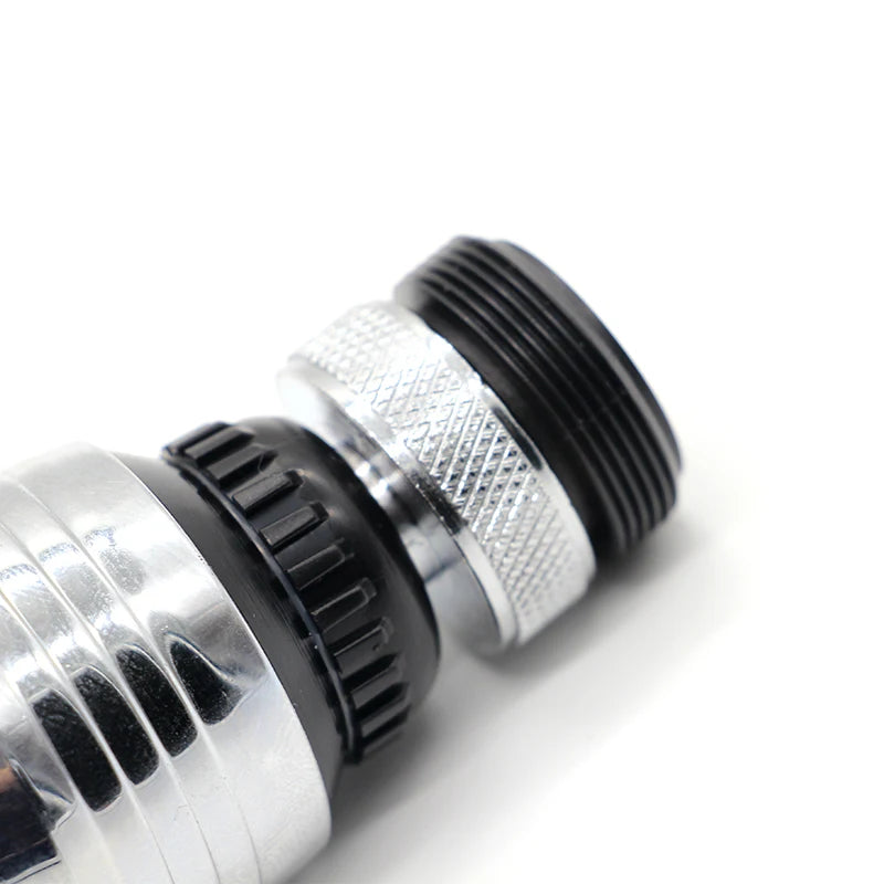 VEHHE 2 Modes 360 Rotate Swivel Water Saving Tap Aerator Diffuser Faucet Nozzle Filter Adapter