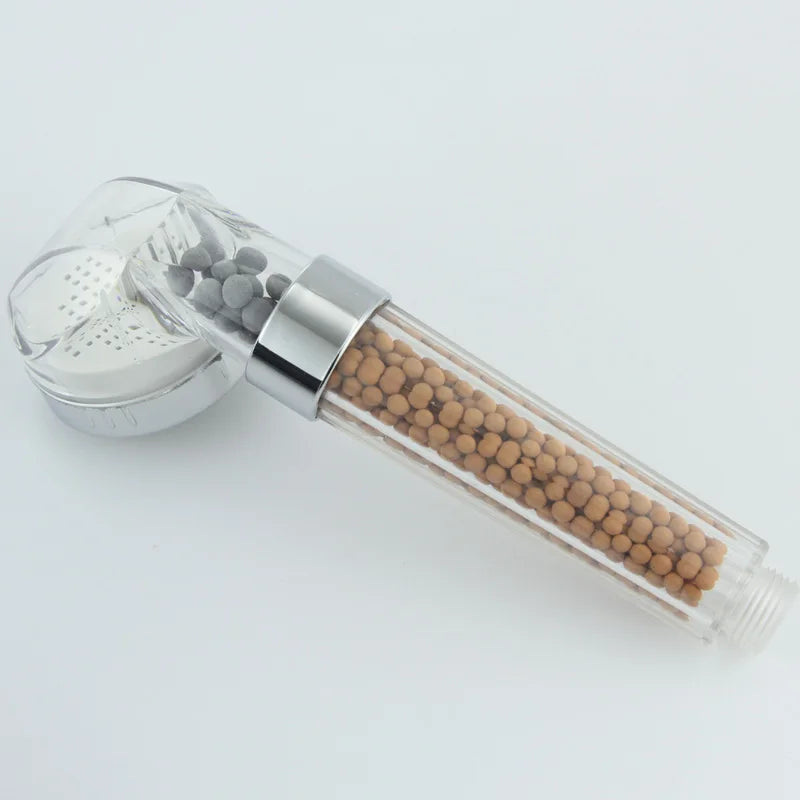 VEHHE High Pressure Shower Head Anion Beads Filter Water Saving Rainfall Showerhead for Bathroom Products Accessorie