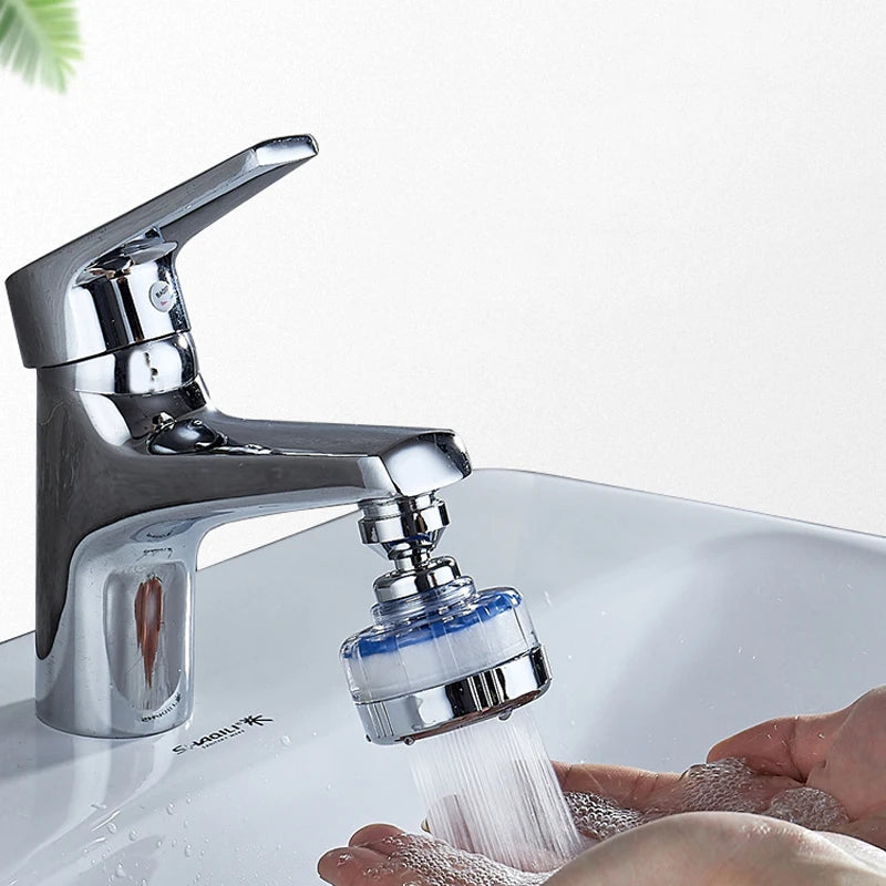 VEHHE 360 Degree Rotating Remove Chlorine Splashproof Water Filter Faucet Aerator Sink Head Tap Water Purify Grifo