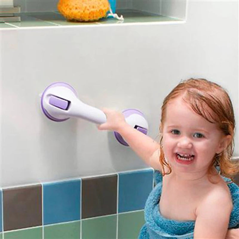 VEHHE Bathroom Grab Bar Safety Helping Handle for Old Man Child Anti Slip Support Toilet Safe Vacuum Sucker Suction Cup Handrail