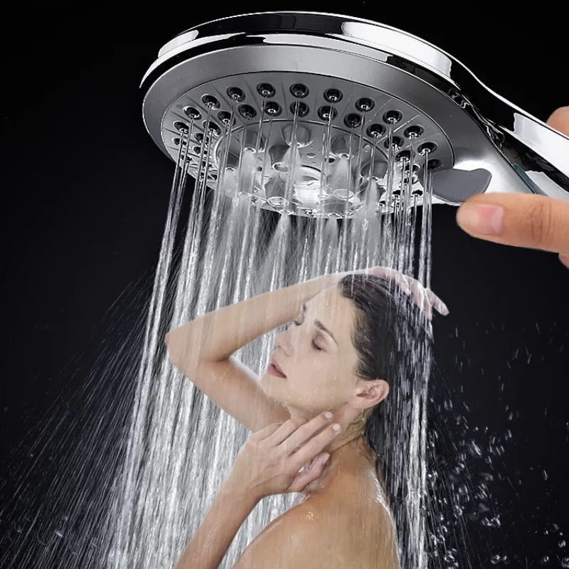 5-Funtion Rainfall Shower Head Sillcone Water Outlet Hole Bathroom Accessories