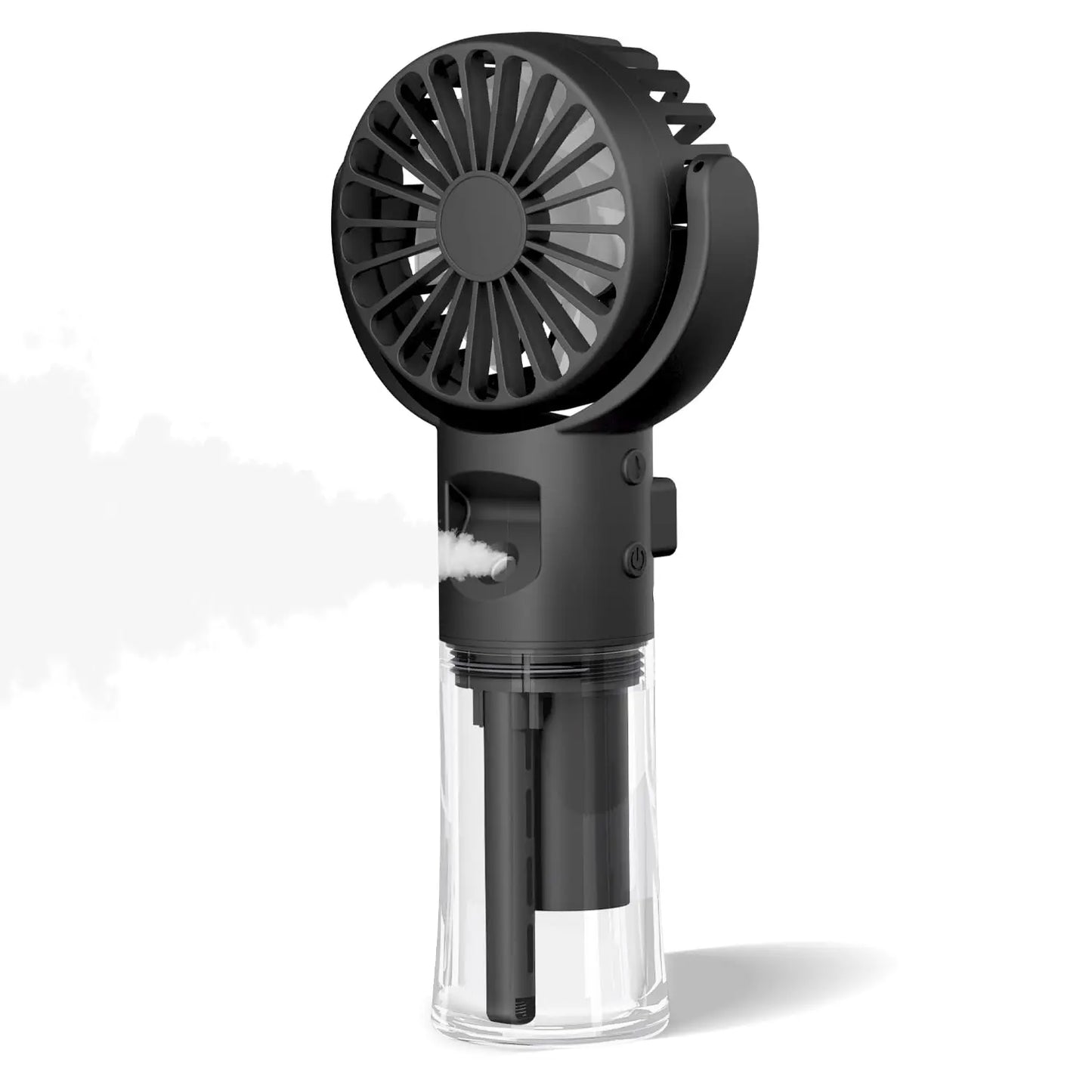 Vehhe Mini Portable Fan Cooling Misting Fan 4 Speeds Small Handheld Fan USB Rechargeable Pocket Fan Gifts for Women