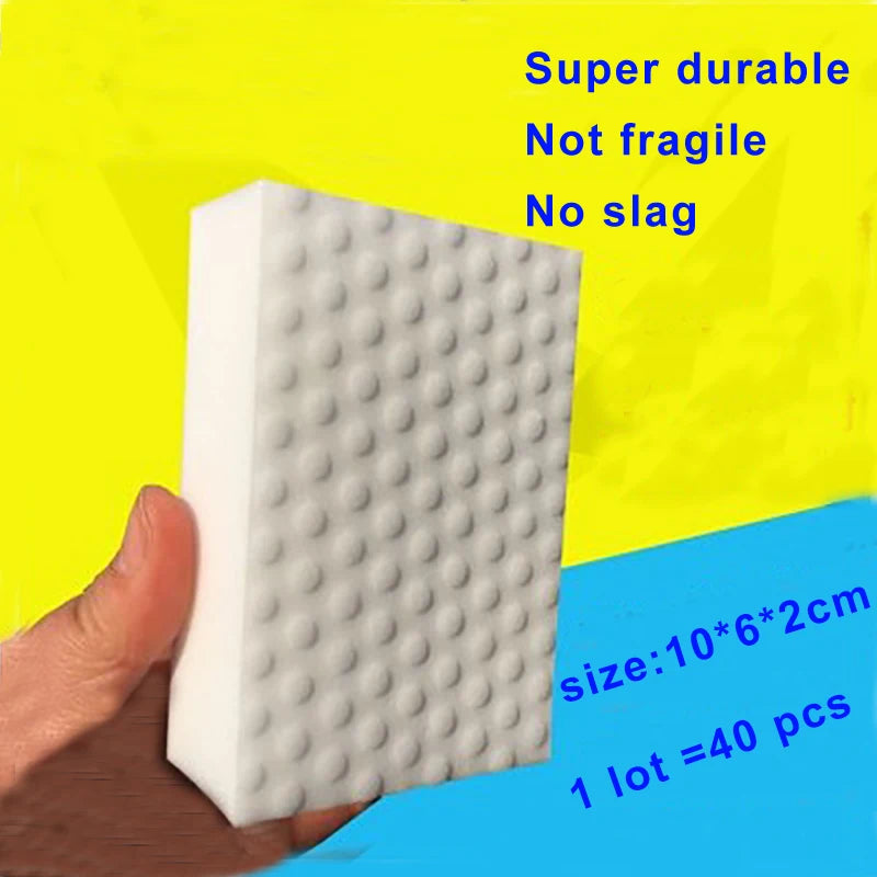 VEHHE 20 PCS Magic Compressed Sponge Eraser Cleaner Kitchen Accessory Tool Melamine Sponge Dish Washing Brush Cleaning