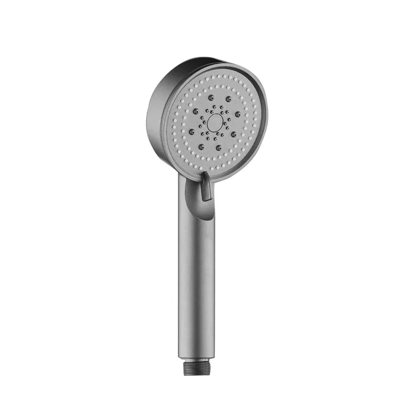VEHHE 5 Modes Adjustable Black/Silver/Grey Bath Shower Head Head High Pressure Water Saving Showerhead Bathroom Accessories