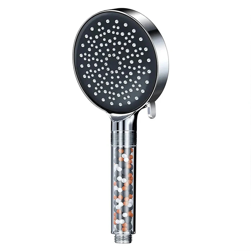VEHHE Filter Beads Black Shower Head