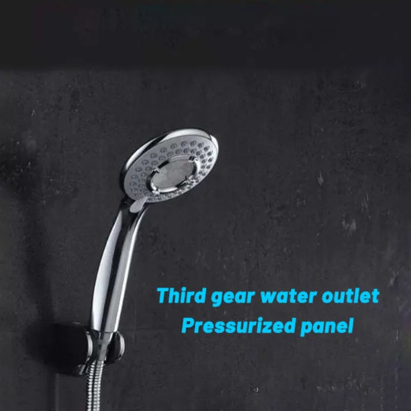 VEHHE 3 Adjustable High Pressure Water Saving Rainfall Shower Head Mist Massage ABS Showerhead Silicone Water Outlet Bathroom Shower