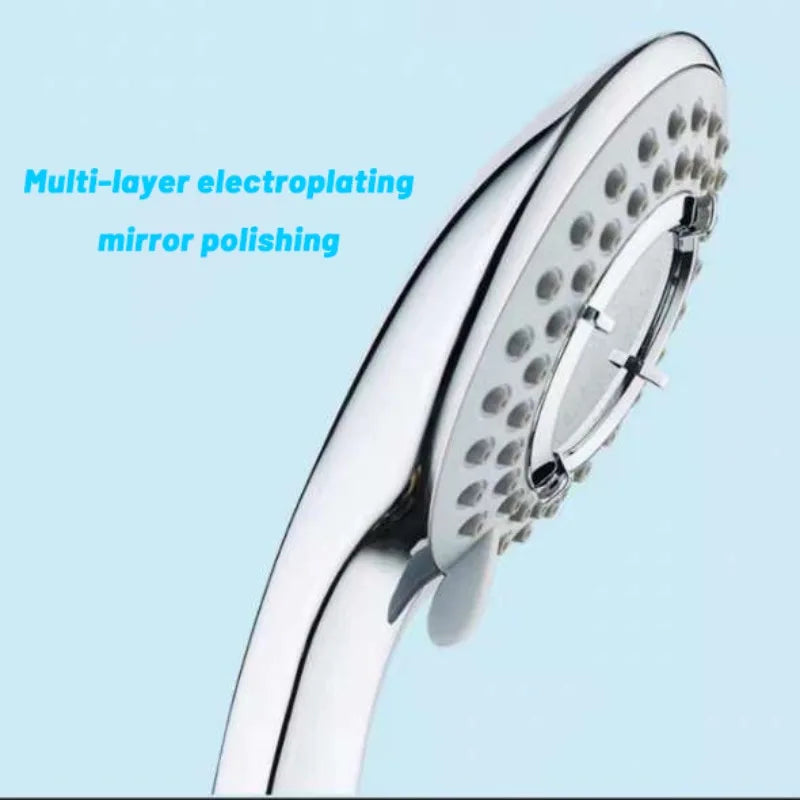 VEHHE 3 Adjustable High Pressure Water Saving Rainfall Shower Head Mist Massage ABS Showerhead Silicone Water Outlet Bathroom Shower