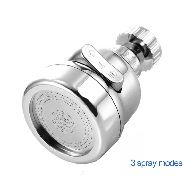 VEHHE Adjustable Swivel Kitchen Faucet 360 Degree Aerator Sprayer Filter Nozzle Diffuser Water Saving Bath Faucet Connector