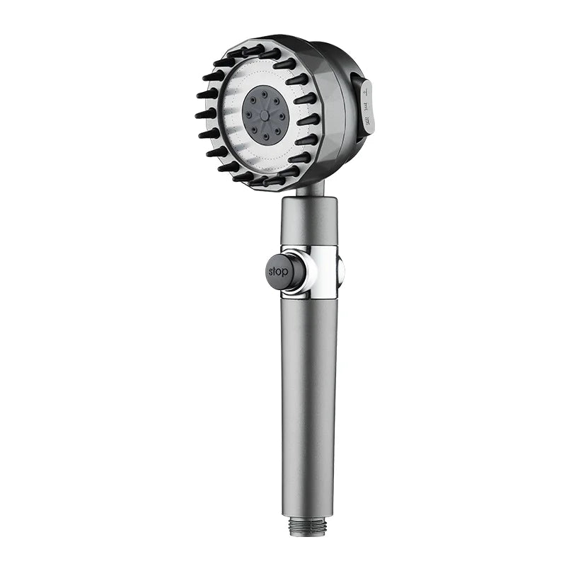 VEHHE New 3 Models Adjustment High Pressure Water Saving 360 Rotation One-key Stop Water Massage Shower Bathroom Accessories