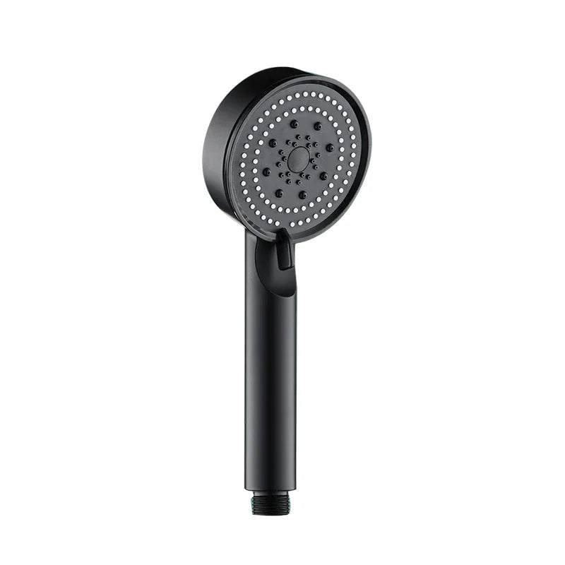VEHHE 5 Modes Adjustable Black/Silver/Grey Bath Shower Head Head High Pressure Water Saving Showerhead Bathroom Accessories