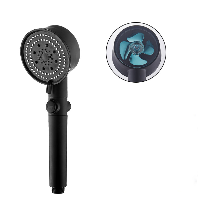 High Pressure Shower Head with Handheld-6 Functions Shower Head with Turbo Fan-Handheld