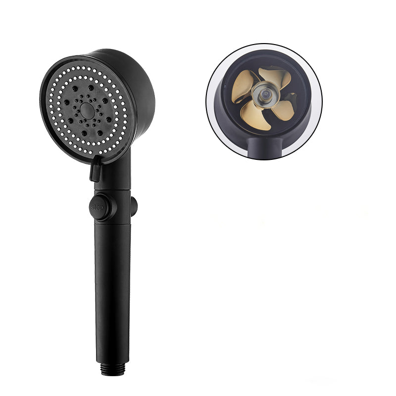 High Pressure Shower Head with Handheld-6 Functions Shower Head with Turbo Fan-Handheld