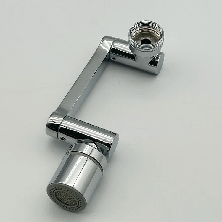 VEHHE Rotating Faucet Fittings Faucet Extender 1080 Rotating Mechanical Arm Faucet Two Outlet Modes Are Suitable for Bathroom Sink