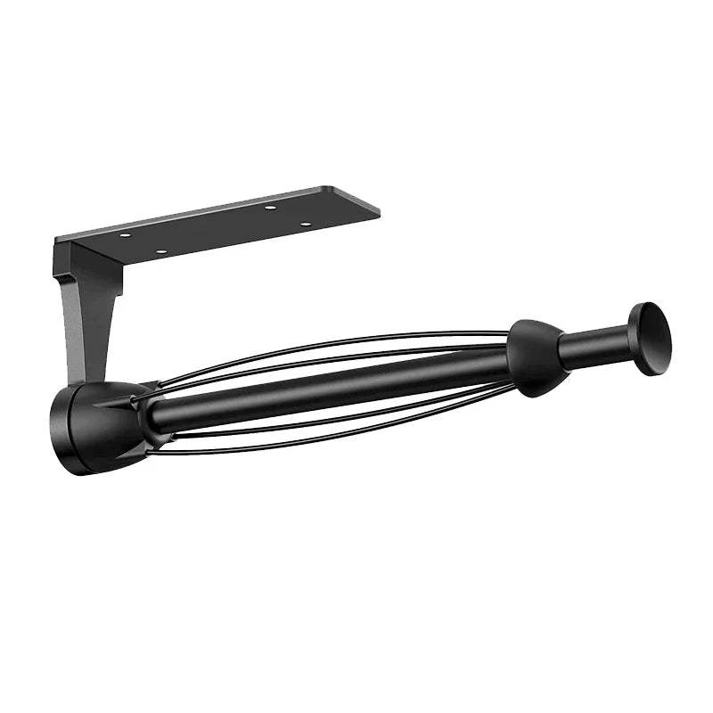 Vehhe New Toilet Paper Holder Kitchen Stainless Steel Tissue Paper Holder with Damping Effect Bathroom Single Hand Operate Racks