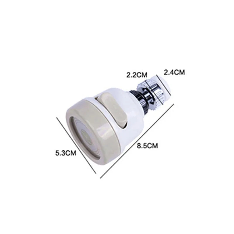 VEHHE Kitchen Faucet 360 Degree Swivel Three Gears Can Be Adjusted Water Saving Aerator Sprayer Filter Diffuser Bath Faucet Connector