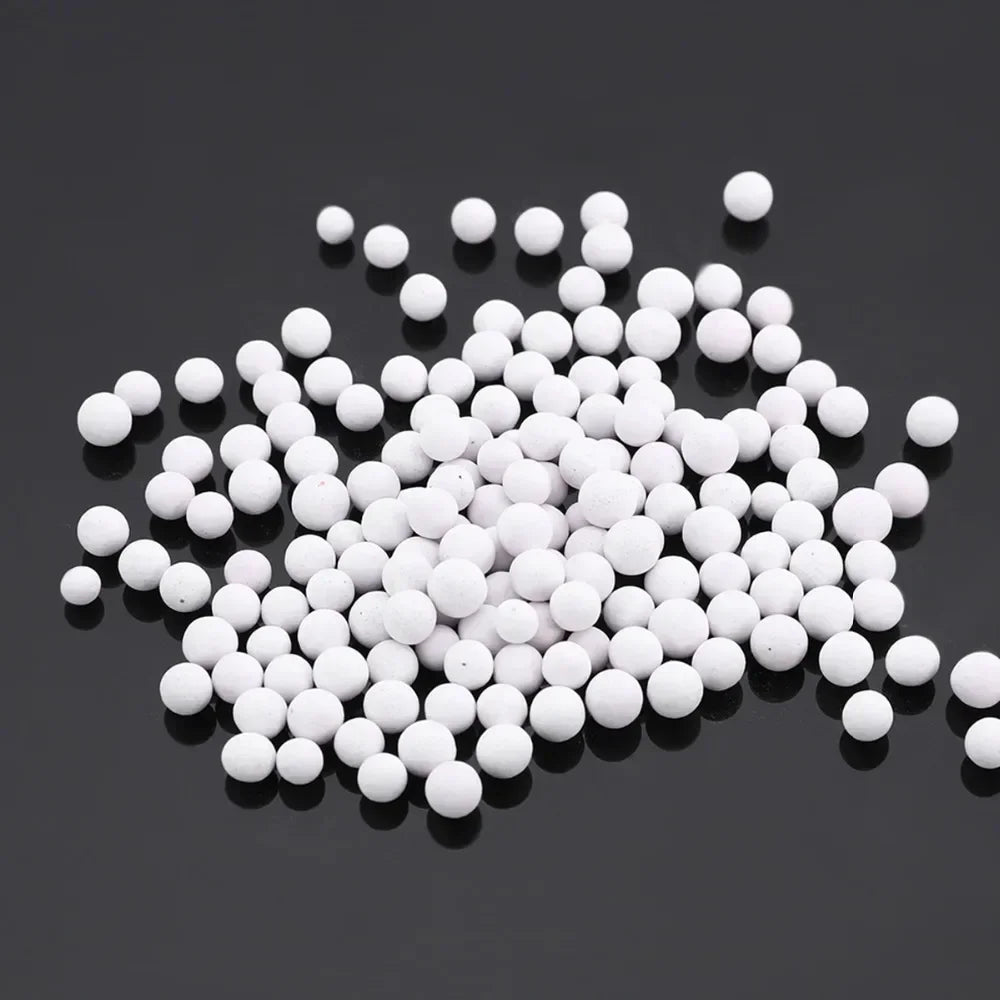 VEHHE Shower Head Replacement Beads Water Filter Purification Energy Anion Mineralized Negative Ions Ceramic Balls Bathroom Accessory