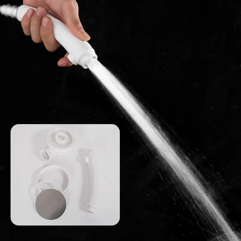 Vehhe 3 mode spray pattern handheld Shower Head with on/off switch high-pressure water saving Bathroom 3-function Shower Head