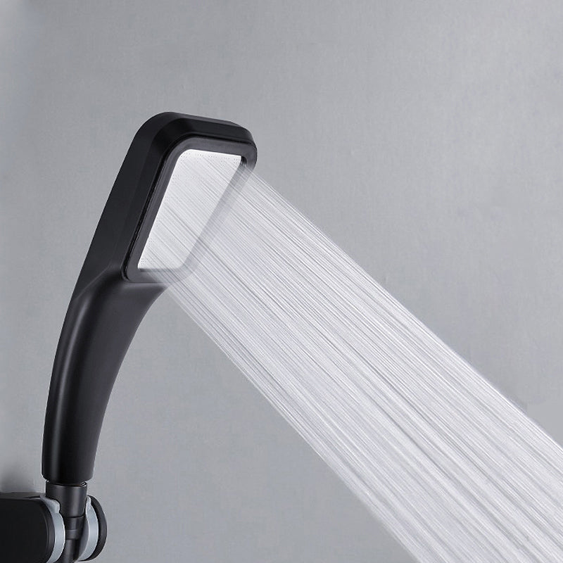 Vehhe Bathromm Chrome 300 Holes ABS Shower Head Set With Holder And Hose Rainfall High Pressure Water Saving Showerhead