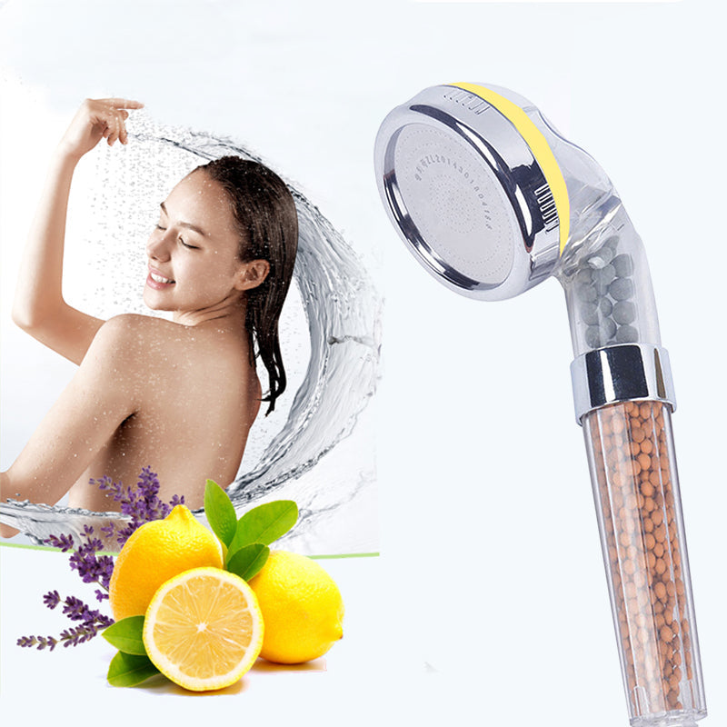 Vehhe Skin Care Anion SPA Rainfall Shower Head Vitamin C Filter Cartridge Lemon/Lavender/Rose Citrus Fruit Aroma Handheld