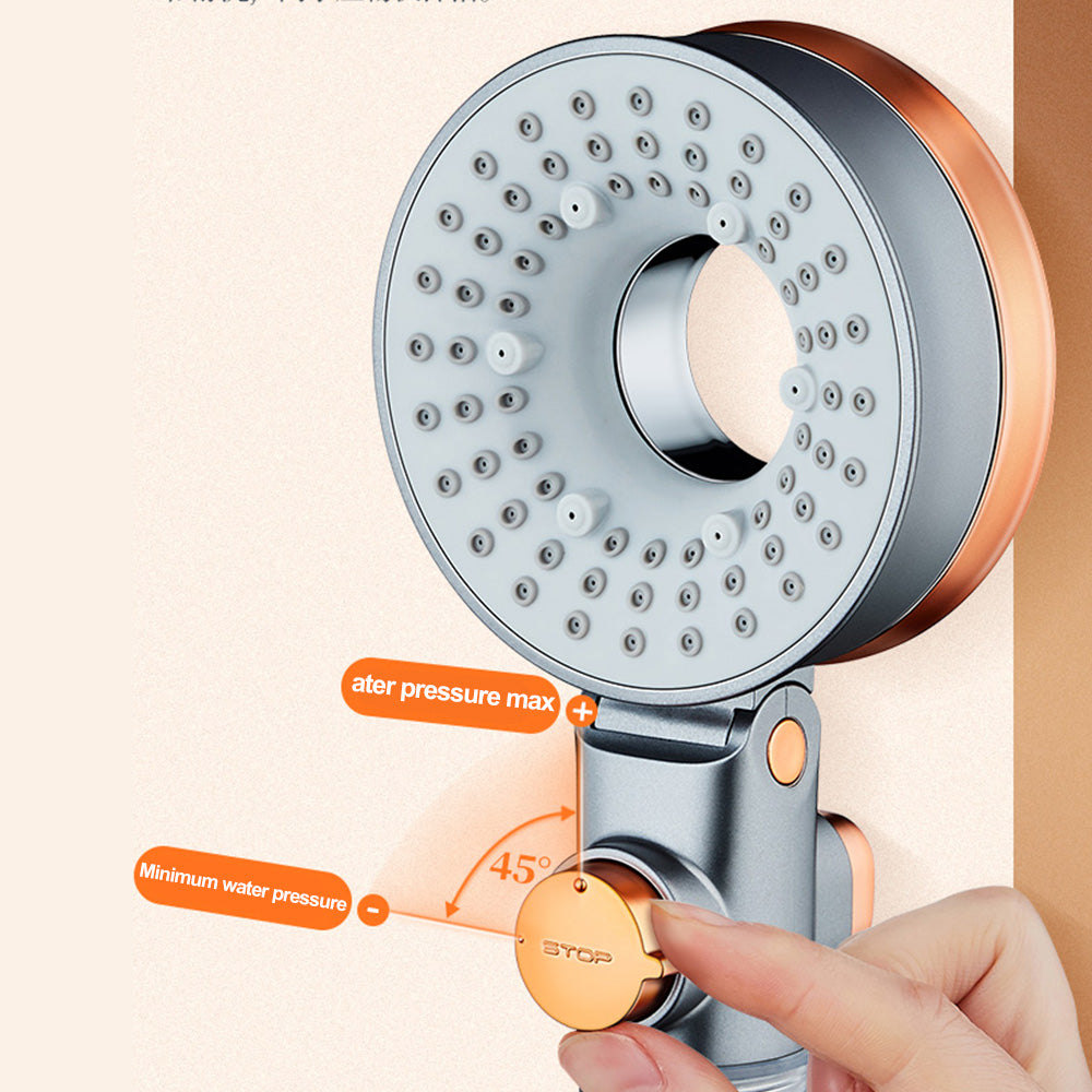Double Sided Shower Head 3 Modes Adjustable Filtration Dechlorinated Filter Care for Skin Shower