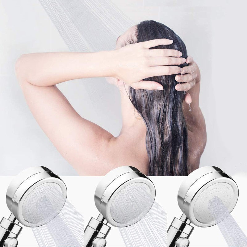 3 Modes Bathroom Pressurized Handheld Shower Package Accessories Shower Nozzle
