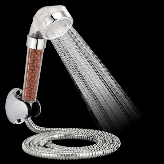 VEHHE High Pressure Shower Head Anion Beads Filter Water Saving Rainfall Showerhead for Bathroom Products Accessorie