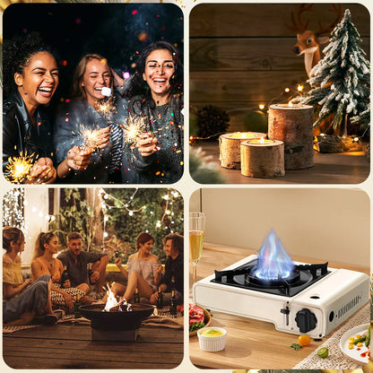 VEHHE Windproof Pulse Electric Lighter – LED Display, Anti-False-Touch Lock, for Candle, BBQ, Camping & Festivals