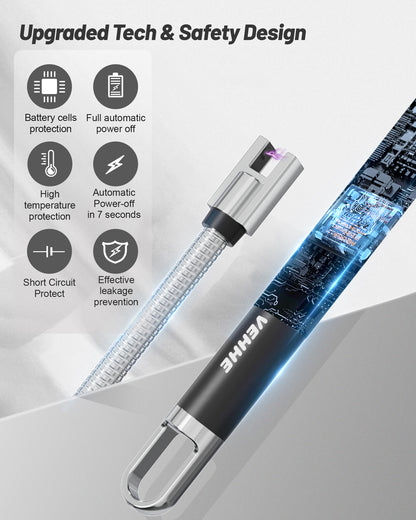 Candle Lighter Electric Pulse Igniter With LED Power Display