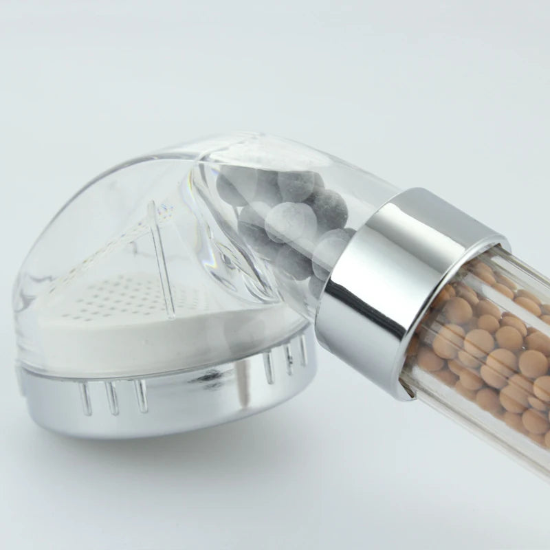 VEHHE High Pressure Shower Head Anion Beads Filter Water Saving Rainfall Showerhead for Bathroom Products Accessorie
