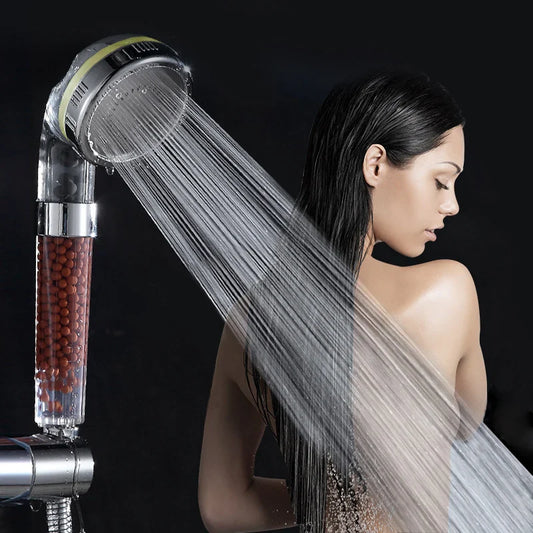 Vehhe Skin Care Anion SPA Rainfall Shower Head Vitamin C Filter Cartridge Lemon/Lavender/Rose Citrus Fruit Aroma Handheld
