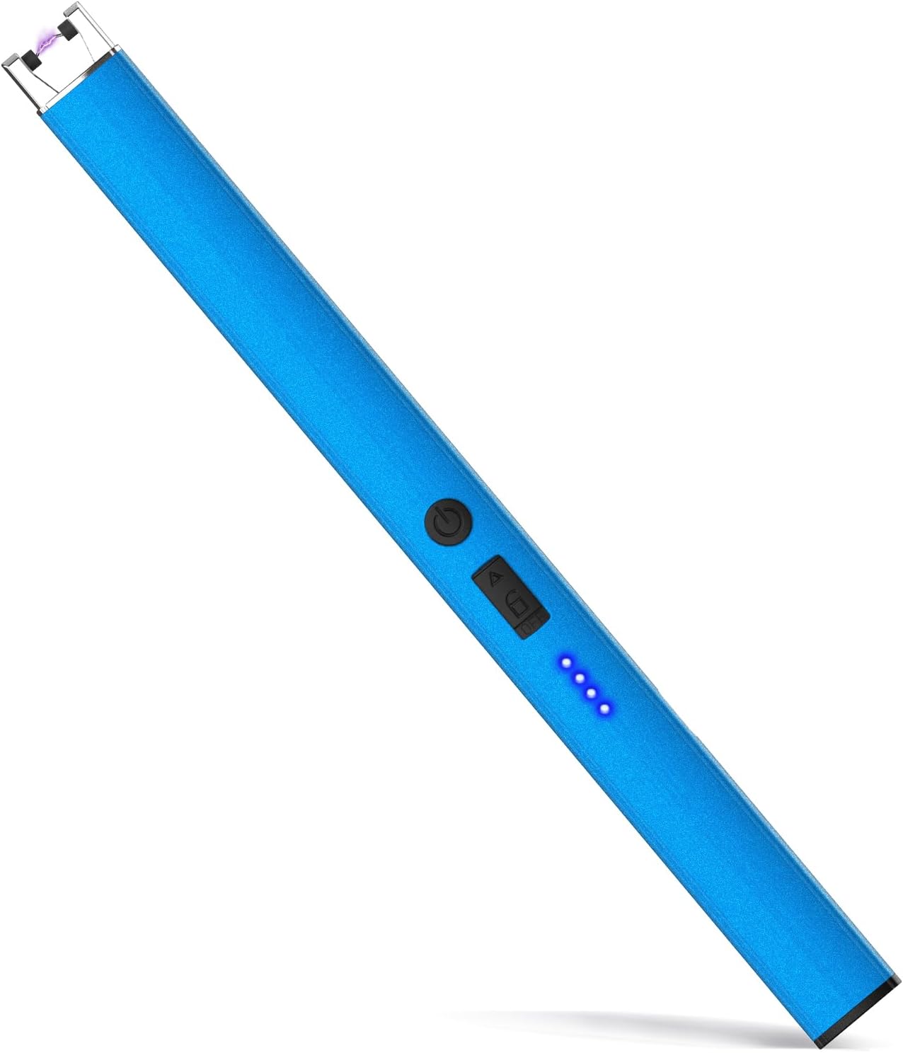 VEHHE Windproof Pulse Electric Lighter – LED Display, Anti-False-Touch Lock, for Candle, BBQ, Camping & Festivals